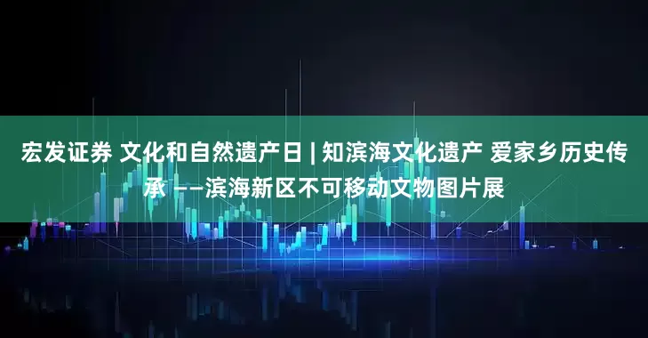 宏发证券 文化和自然遗产日 | 知滨海文化遗产 爱家乡历史传承 ——滨海新区不可移动文物图片展